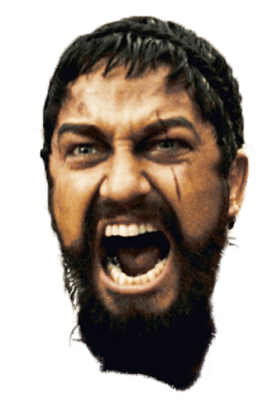  Sparta Face Png Image
