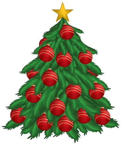 christmas-tree-with-red-christmas-ornaments