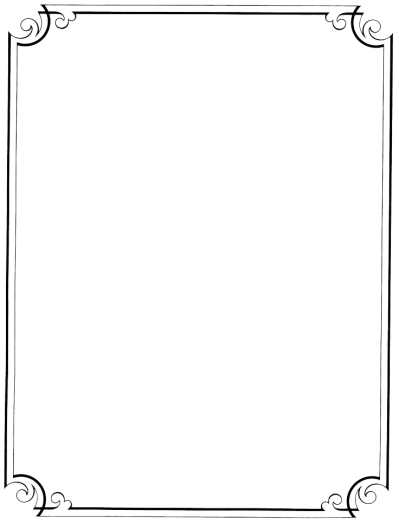  Vintage Border Frame PNG File