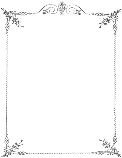  White Border Frame PNG Clipart