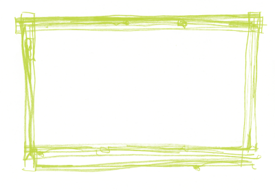  Green Border Frame Transparent