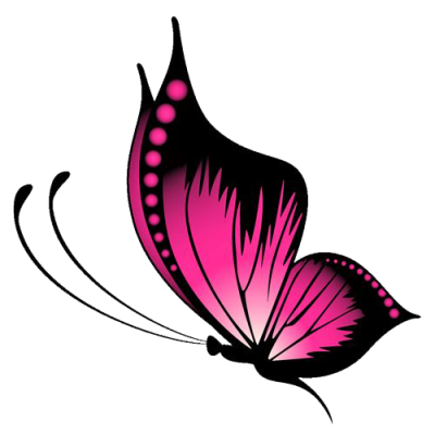  Pink Butterfly PNG File