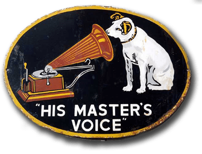 his-masters-voice-vintage-sign