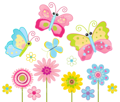  Cute Butterflies Transparent PNG