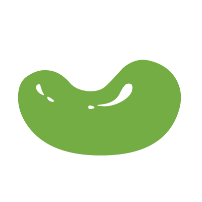 background-Green-bean-transparent