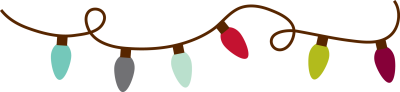  Christmas Lights Png Clipart