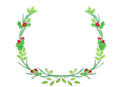  Christmas Wreath Transparent Image