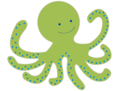  Cute Octopus Transparent Background