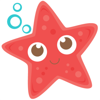  Cute Starfish Transparent Background
