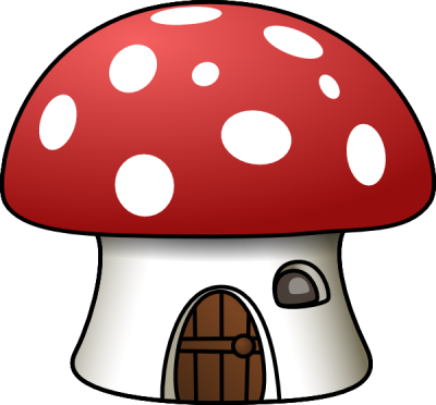 Mushrooms clipart smurfs, Mushrooms smurfs Transparent FREE for ...