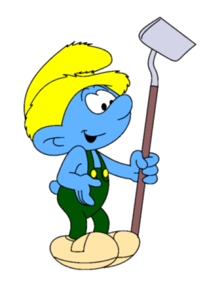 Farmer Smurf (Empath stories) | Smurfs drawing, Smurfs, Smurfs party