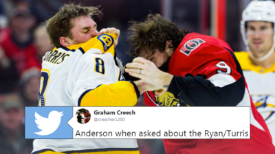 Craig Anderson gave a possible explanation of Bobby Ryan and Kyle ...