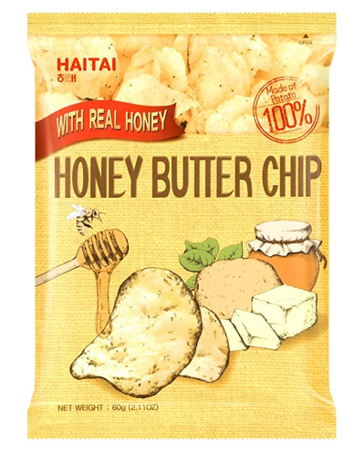 Amazon.com: Haitai Honey Butter Chip New Korea Potato Snack (60g x 16)