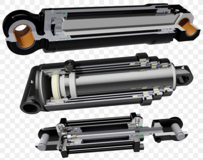 Pneumatic Cylinder Hydraulic Cylinder Telescopic Cylinder Piston ...