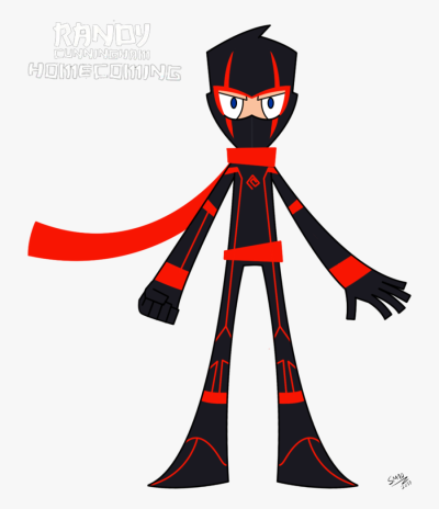 Randy Cunningham 9th Grade Ninja Costume Clipart , - Randy ...