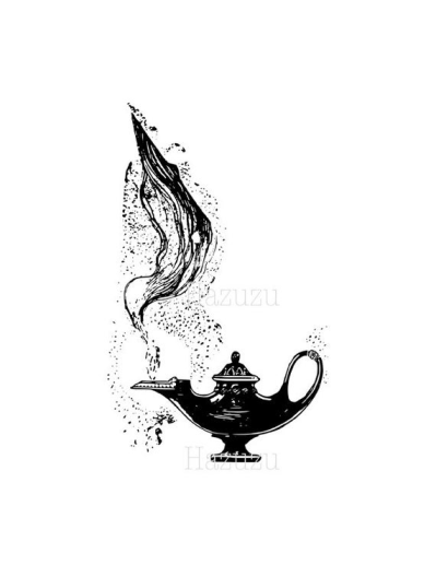 Aladdins Magic Lamp PNG clip art vintage fairy tale | PNGio