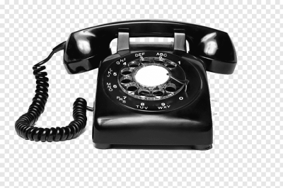 Black rotary telephone, Telephone call Ringtone Ringing Landline ...