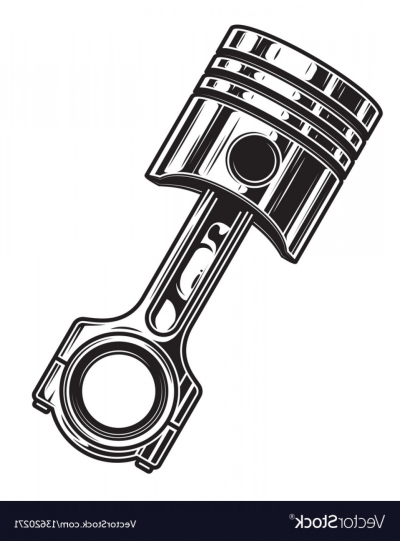 Engine Piston Vector Art | Savoyuptown