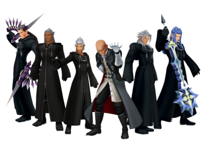 Kingdom Hearts Organization XIII PNG File