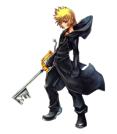 Kingdom Hearts Roxas PNG Pic
