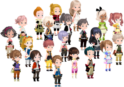 Kingdom Hearts Dandelions PNG Photos