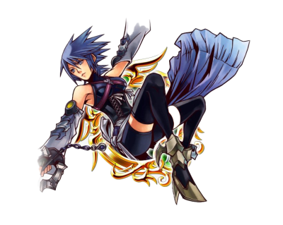 Kingdom Hearts Aqua Transparent Background