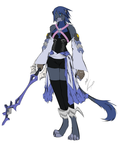 Kingdom Hearts Aqua Transparent Images PNG