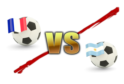 FIFA World Cup 2018 France Vs Argentina PNG Image