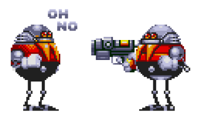 Eggrobo Sonic Lost World PNG File