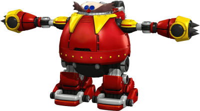 Eggrobo Sonic Lost World PNG HD