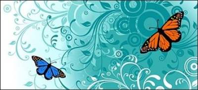 ai vector format. Keyword: Fashion pattern Butterfly……