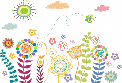 natural-life-drawing-multicolored-handdrawn-flowers-butterfly-icons_6833121